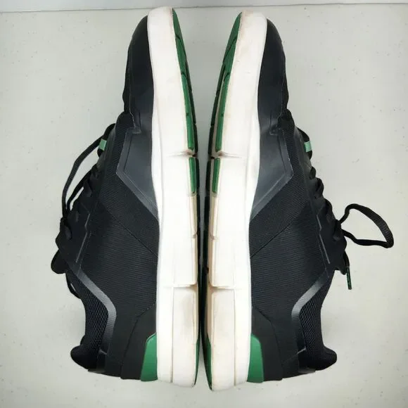 On Cloud Men's The Roger Spin Sneakers, Black Green Size 13 - Picture 7 of 12